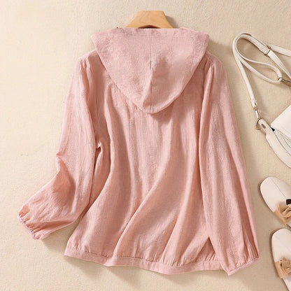 MIRI LINEN HOODIE